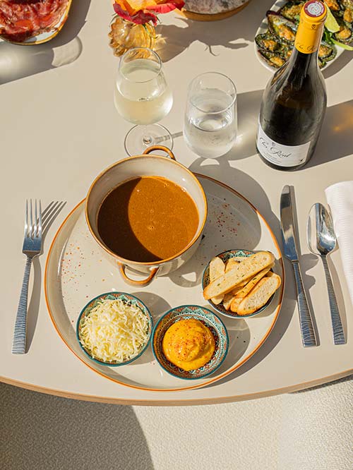 La soupe de poissons